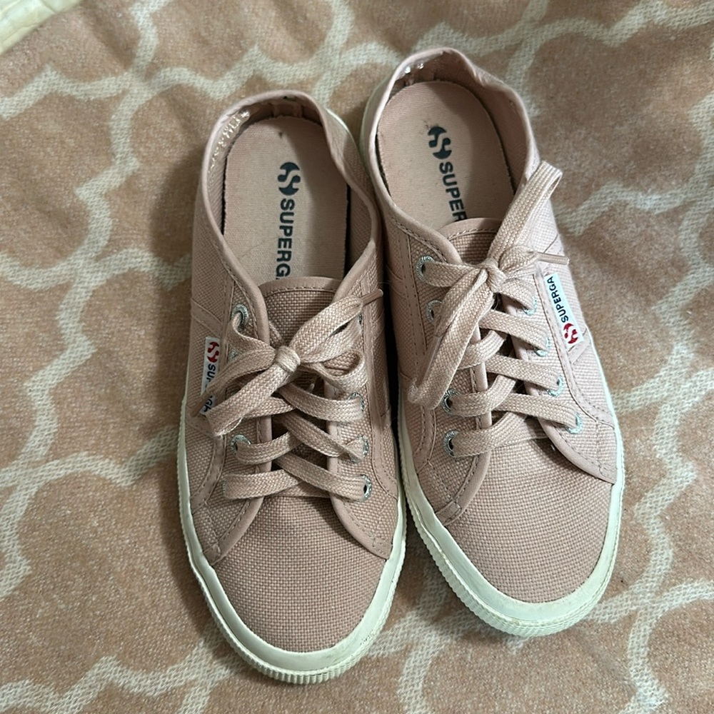 Superga slide on sneakers